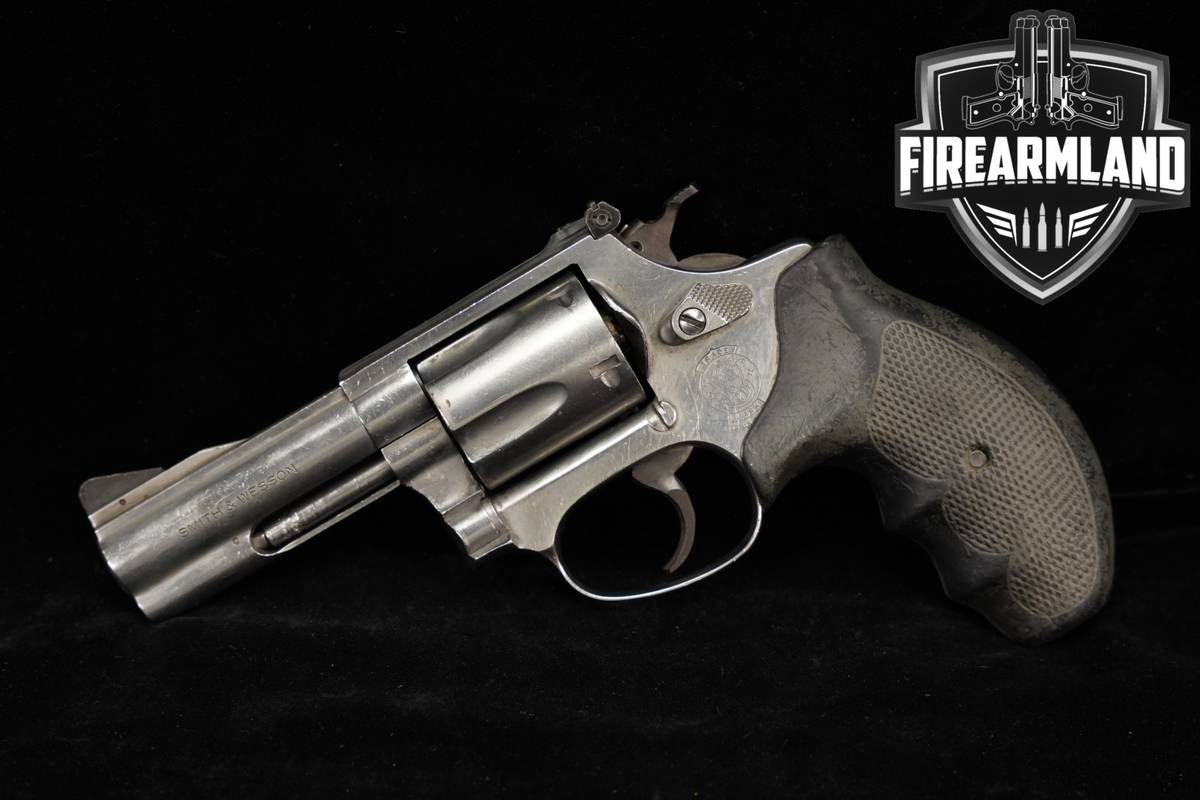 Smith & Wesson Model 60-4 S&W 38 Special 3" Stainless DA/SA