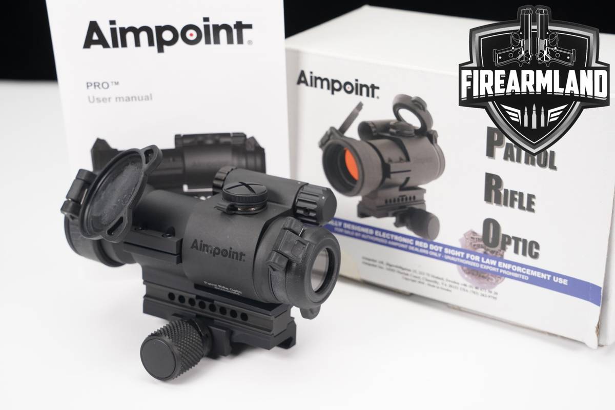 Aimpoint Patrol Rifle Optic 2 MOA Red Dot Sight PRO P.R.O. +ORIG BOX