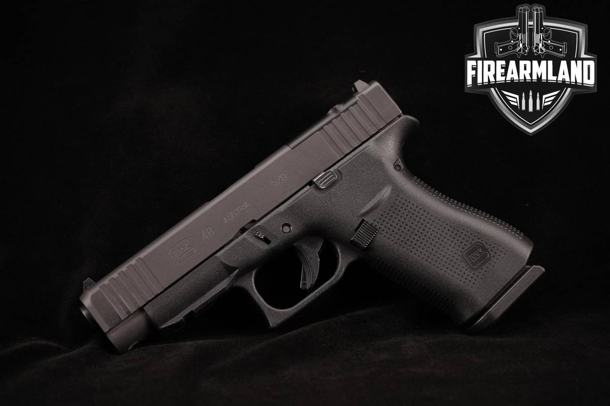 Glock 48 MOS 9mm 4.17" G48 +2 MAGS & ORIG CASE
