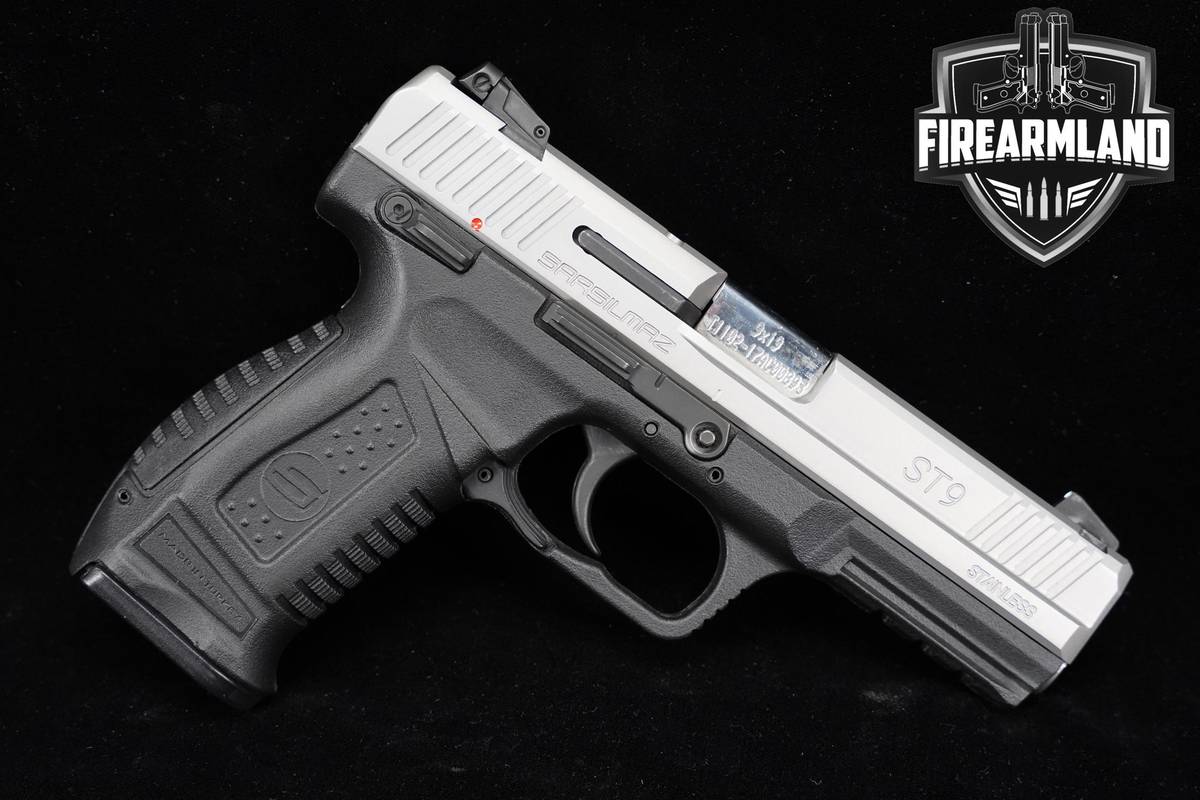 Sarsilmaz SAR ST9 Stainless Slide 9mm 4.5 Two-Tone +1 MAG