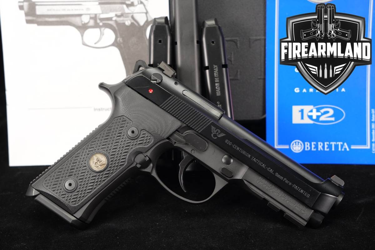 Wilson Combat WC Beretta 92 G Centurion Tactical 9mm 92G +4 MAGS, ORIG CASE