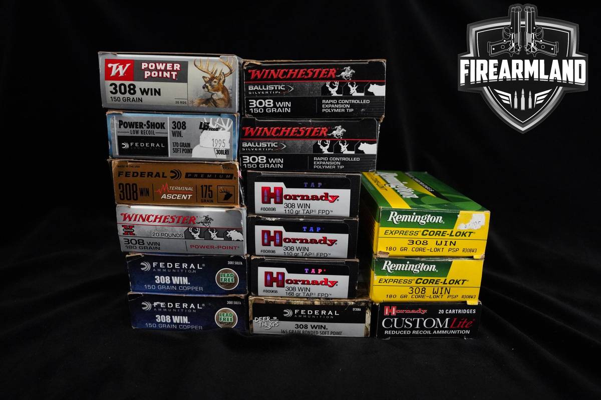 308 Win Ammo 308-Winchester 7.62x51-NATO 300 ROUNDS