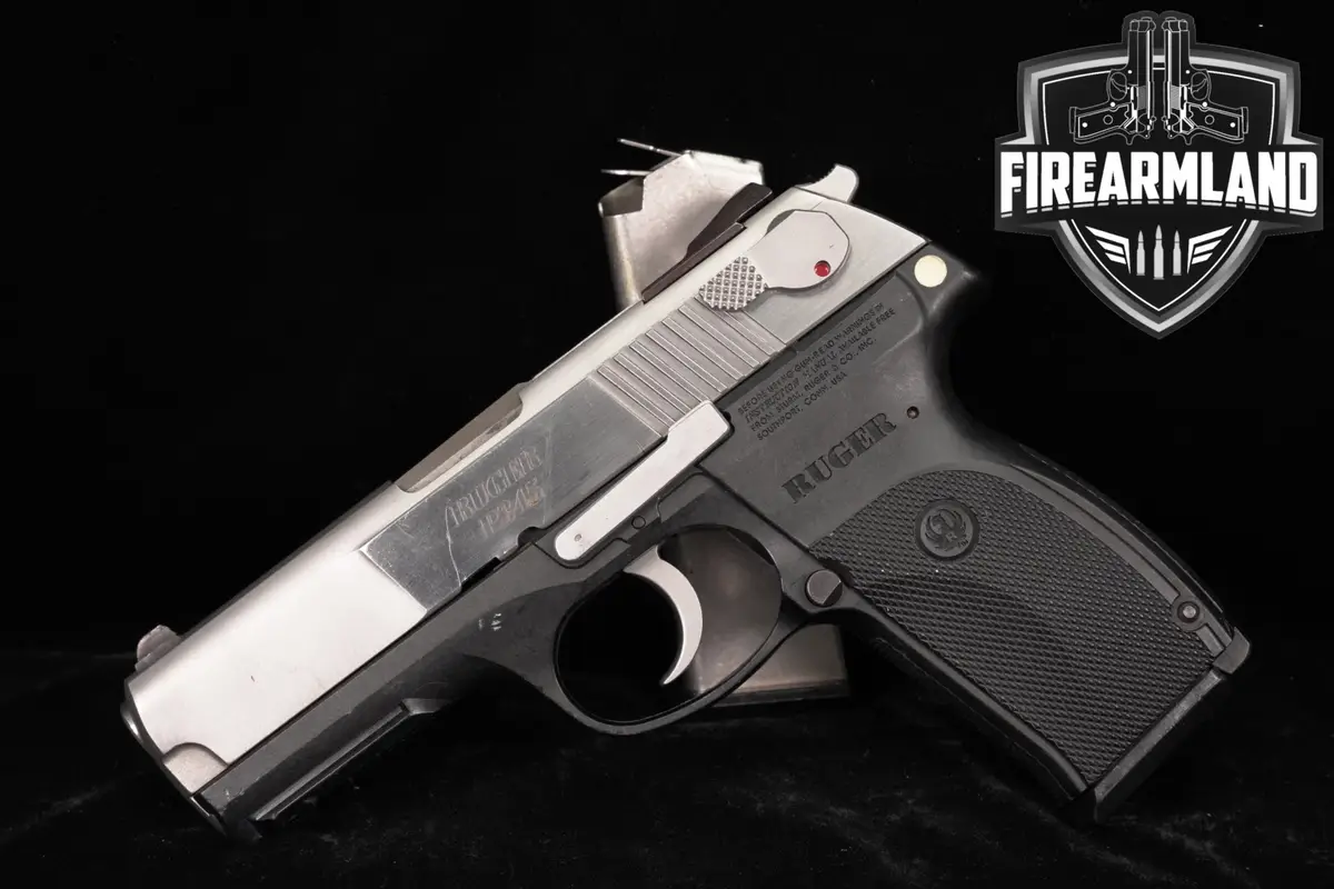 Ruger P345 PR 45 ACP 4.2" Two-Tone Stainless & Black P-345 +2 MAGS