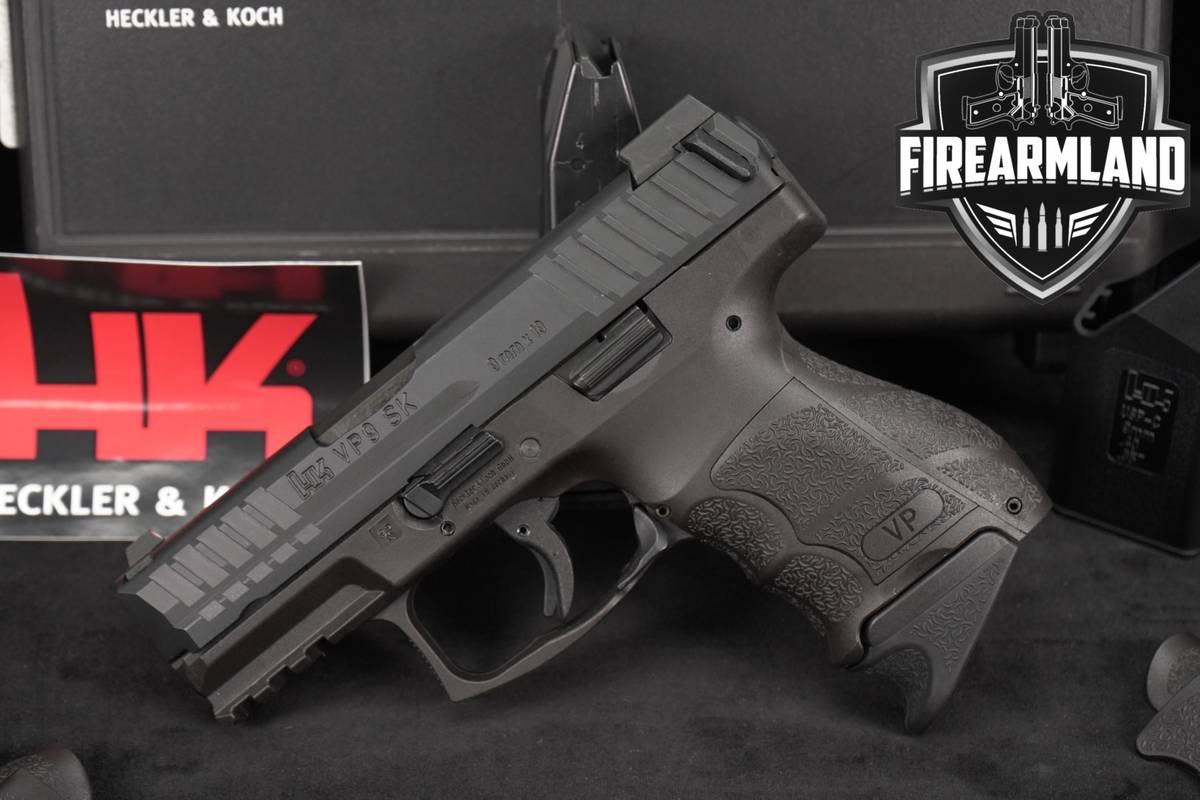 Heckler & Koch VP9SK H&K VP9-SK 9mm 3.39" +2 MAGS & ORIG CASE