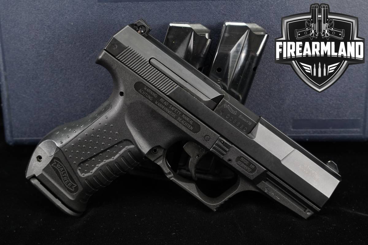 Walther P99 Gen 1, Interarms Import 9mm 4" P-99 +3 MAGS & ORIG CASE