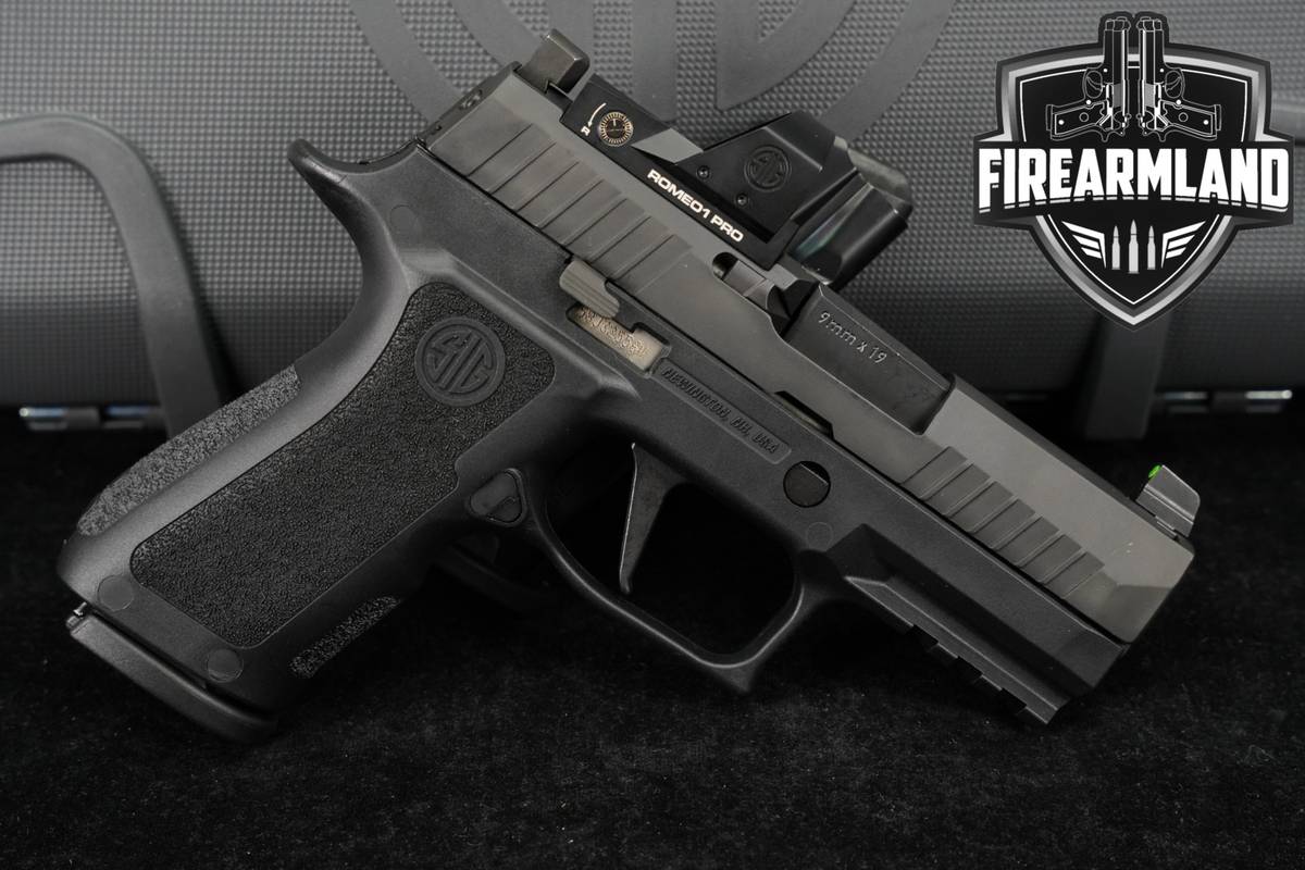 Sig Sauer P320 XCompact RXP 9mm P 320 +2 MAGS, ORIG CASE, ROMEO1 OPTICS