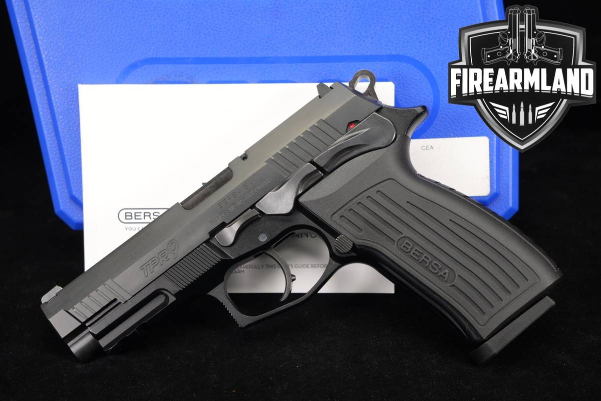 Bersa TPR9 9mm 4.25" TPR-9 +ORIG CASE