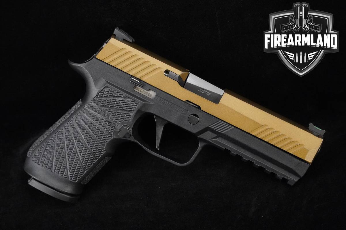 Sig Sauer P320 Full Size 40 S&W 4.7" Two-Tone Sig-Sauer P320 SIG P320 +4MAG