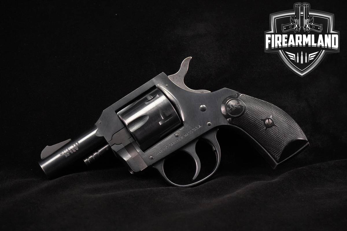 VINTAGE 1974 Harrington & Richardson H&R Model 732 32-S&W 2.5" Blued DA/SA