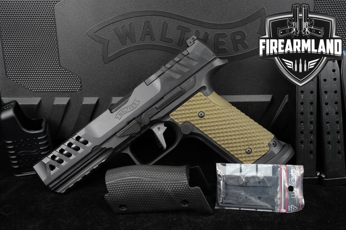 Walther PDP Steel Frame Match FS 9mm 5" Optic-Ready DP TRIGGER (DPT)