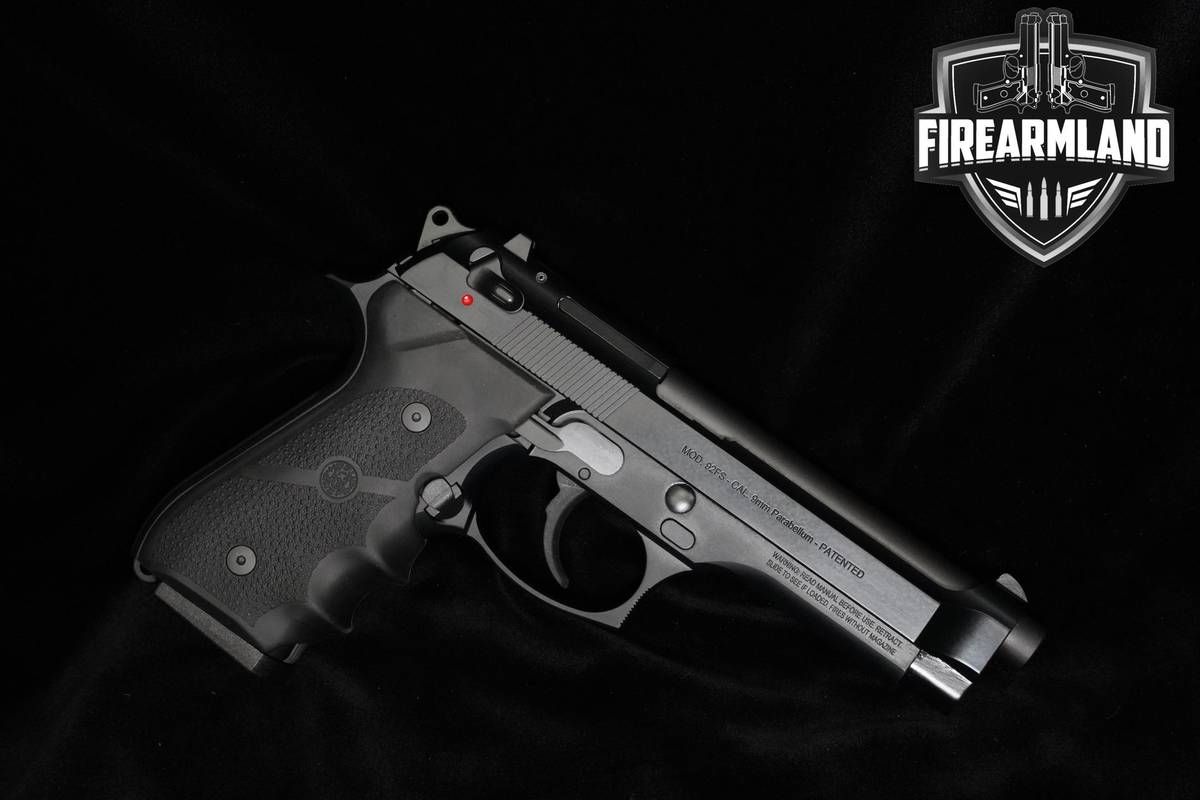 Beretta 92FS 9mm 4.9" Black Bruniton Beretta-92FS MATCH 92 92-FS M9 +2 MAGS