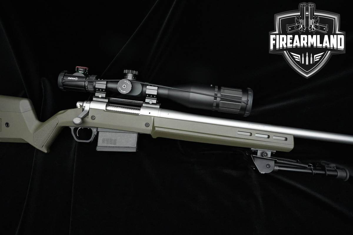 Remington Model 700 5R Tactical Stainless 300 Win Magnum 24" 700 +SCOPE