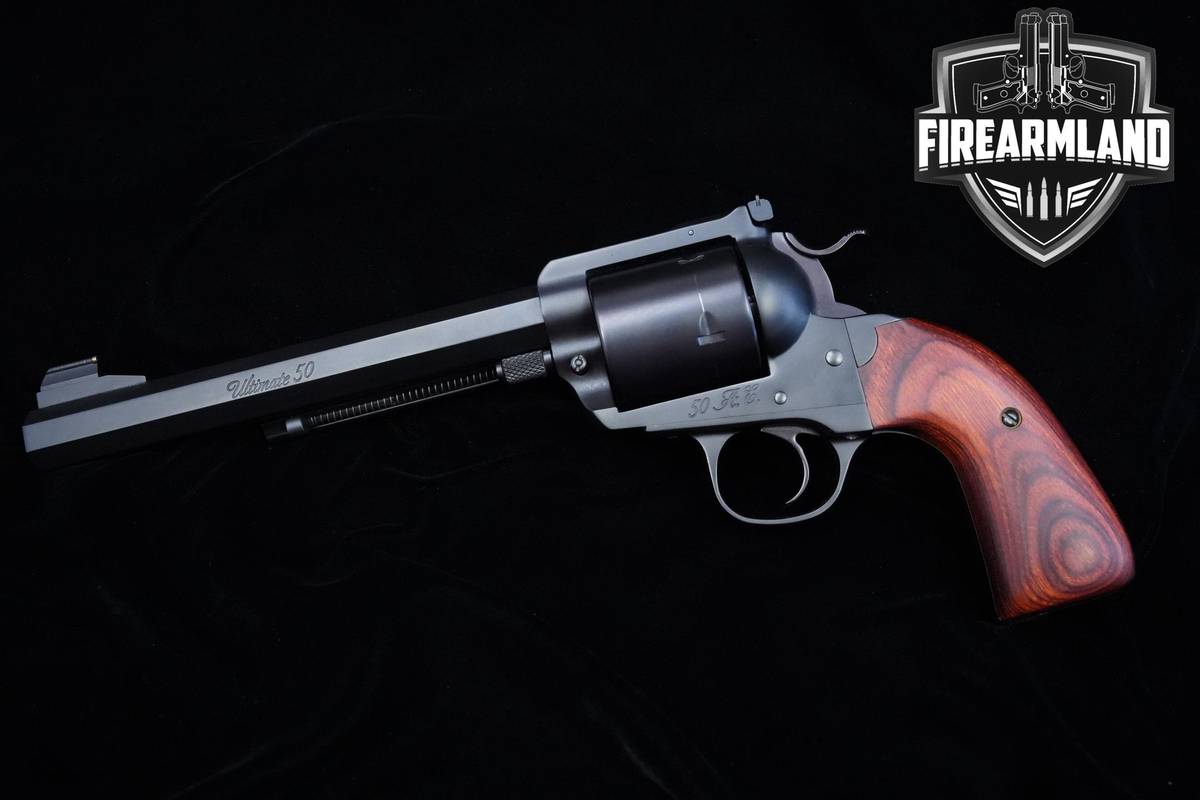 RARE Gary Reeder Custom Shop Ultimate 50 AE Ruger Vaquero Bisley Octagonal