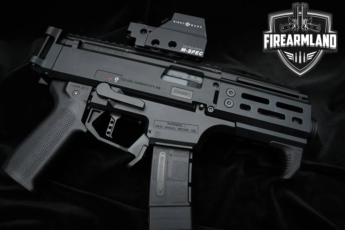 CZ Scorpion EVO 3 S2 9mm Scorpion 3 EVO S2 CZ Micro 2 MAGS, OPTIC & HOLSTER