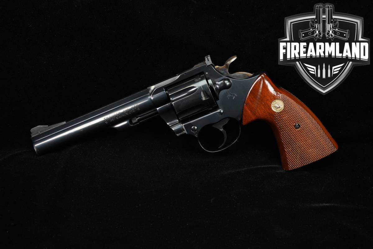 1978 Colt Trooper MK III 357 Magnum 6" Blued Mark 3 DA/SA