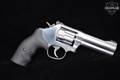 Smith & Wesson (S&W) Model 617-6 K-Frame .22 LR Silver in Very Good Condition Image 3