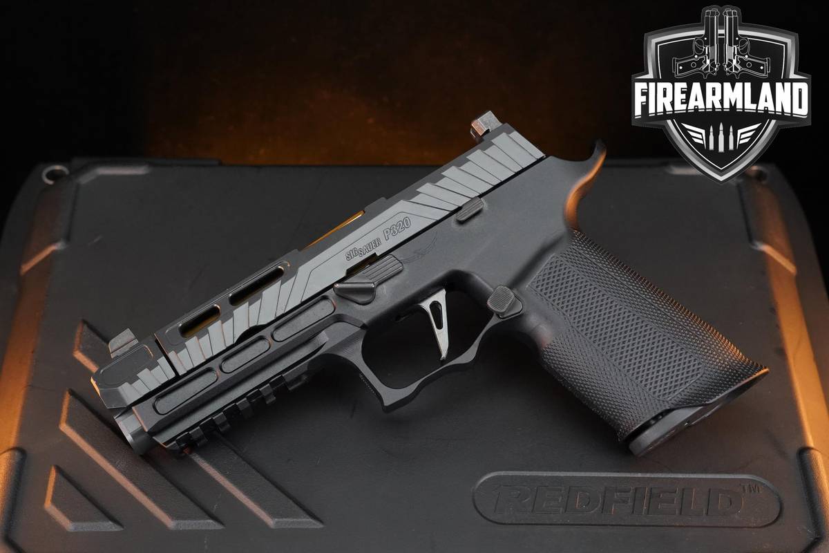 Sig Sauer P320 Custom Works Spectre Comp 9mm 3.6" P-320 +ICARUS FRAME