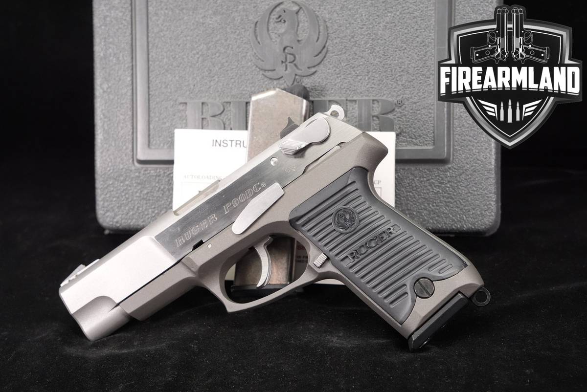 1993 Ruger P90 DC 45 ACP 4.5" P-90 P90DC +2 MAGS & ORIG CASE