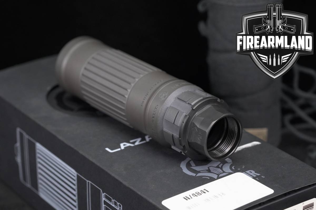Dead Air Silencers Lazarus 6 Suppressor 6mm LZ6 +ORIG BOX