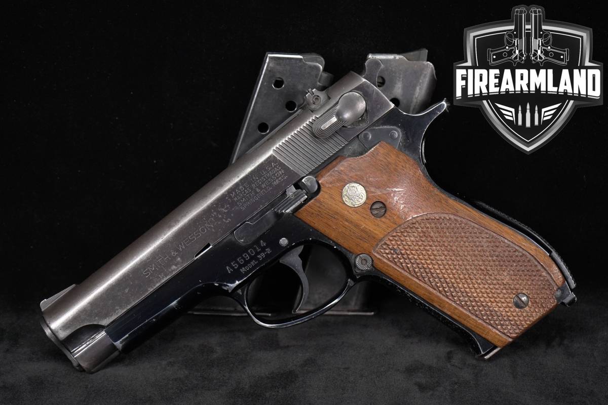 Smith & Wesson Model 39-2 9mm 4" Blued +3 MAGS
