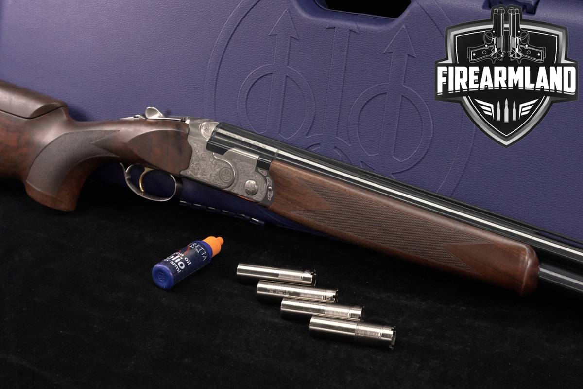 P Beretta 686 Silver Pigeon I 12-Gauge 30" O/U +ORIG CASE & CHOKES