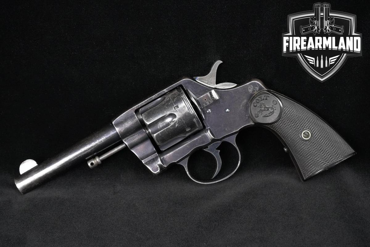 1899 Colt New Army & Navy Model 1892-series 41Colt 4.5 Blued DA/SA Revolver