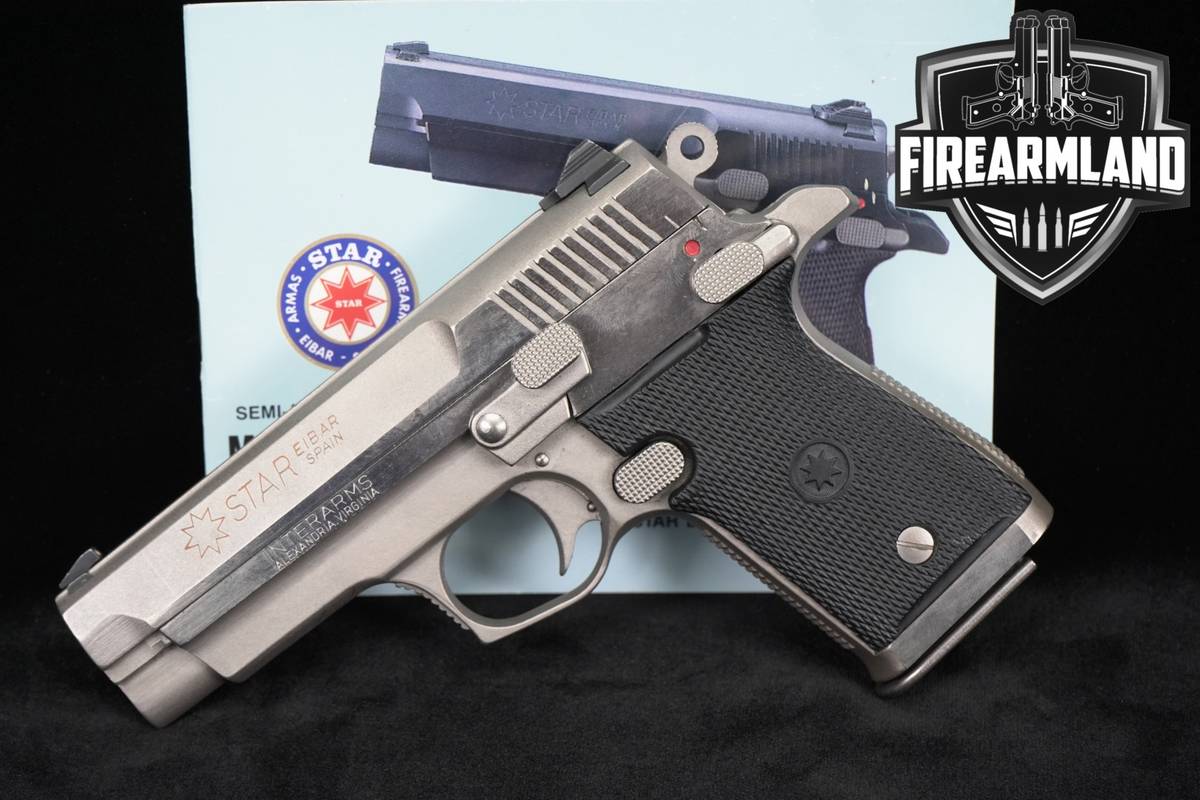 Star Firestar 40 S&W 3.5" Stainless Steel