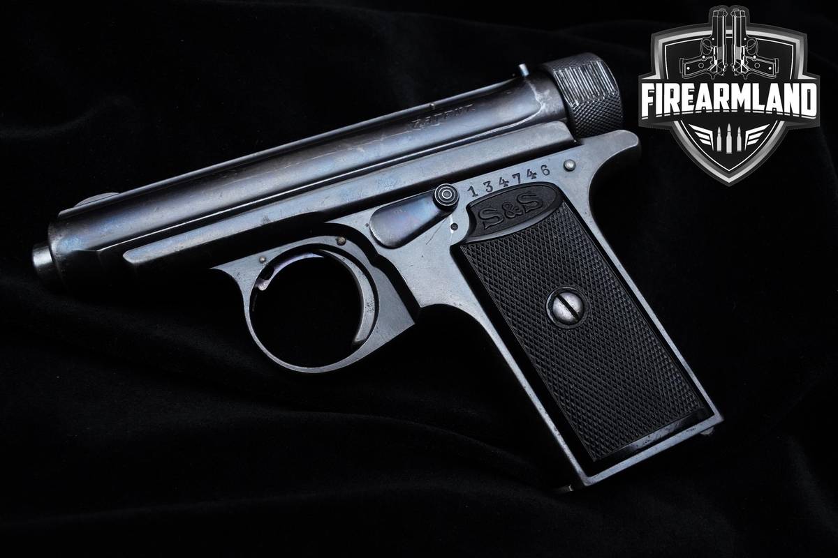 J.P (JP)Sauer & Sohn Model 1913 V2 32 Auto (765 Browning) 2.9" 1913 M1913