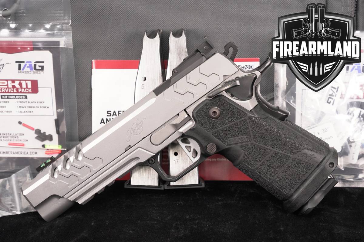 Kimber 2K11 Comp 9mm Optics-Ready 1911 Stainless 2011 PORT +3 MAGS