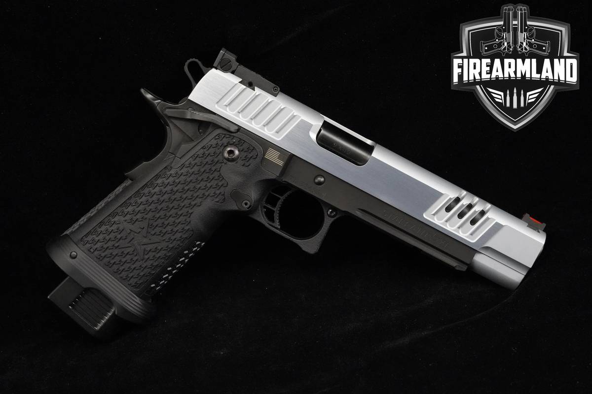 LONG SLIDE! Staccato STI XL 2011 9mm 5.4" Two-Tone 1911 +3 MAGS & ORIG CASE
