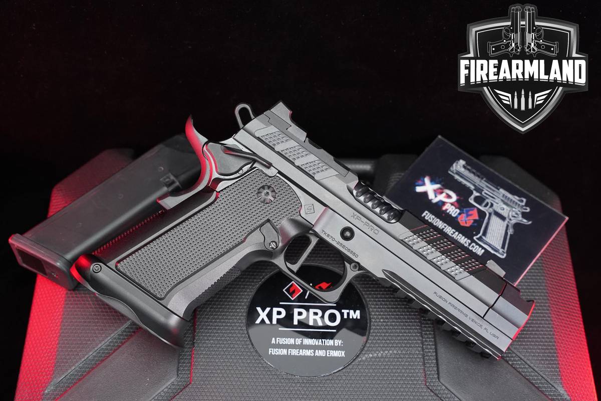Fusion Firearms XP Pro Comp 9mm 1911 2011 4" +2 MAGS & ORIG BOX