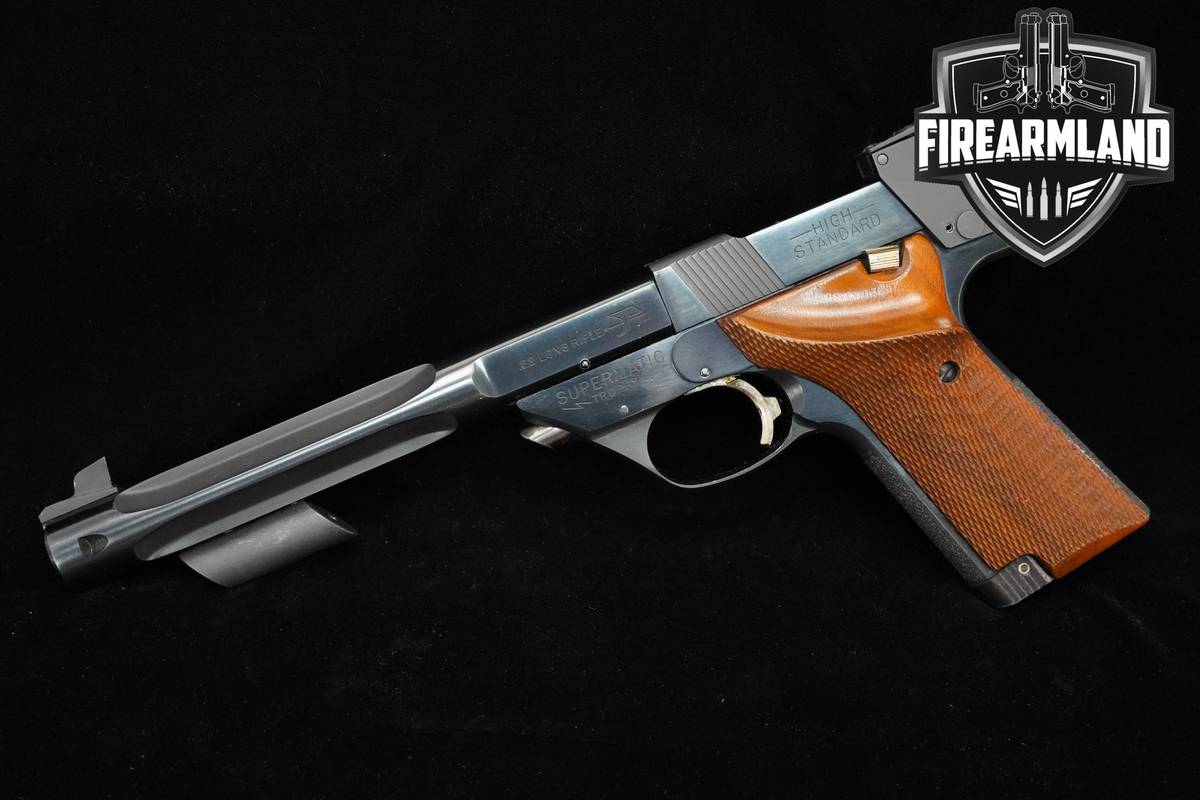 1968 High Standard Supermatic Trophy Model-106 Military 22LR 7.25" OG-BOX