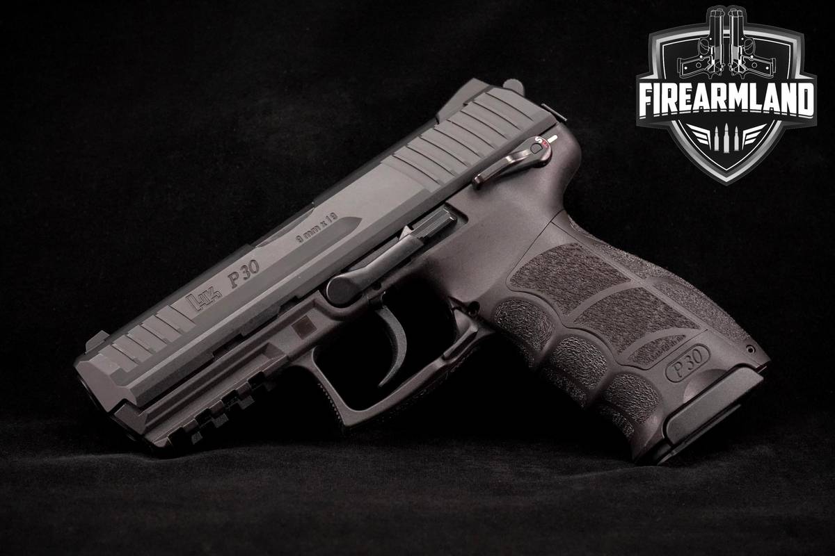Heckler & Koch H&K P30S V3 9mm 3.85" Black German HK +2 MAGS & ORIG CASE