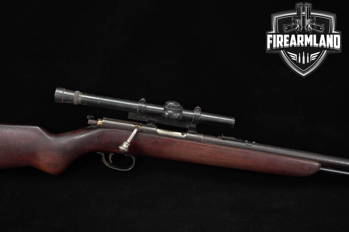 Remington Model 341 Sportmaster 22 S/L/LR 24" Blued & Hardwood Target Rifle