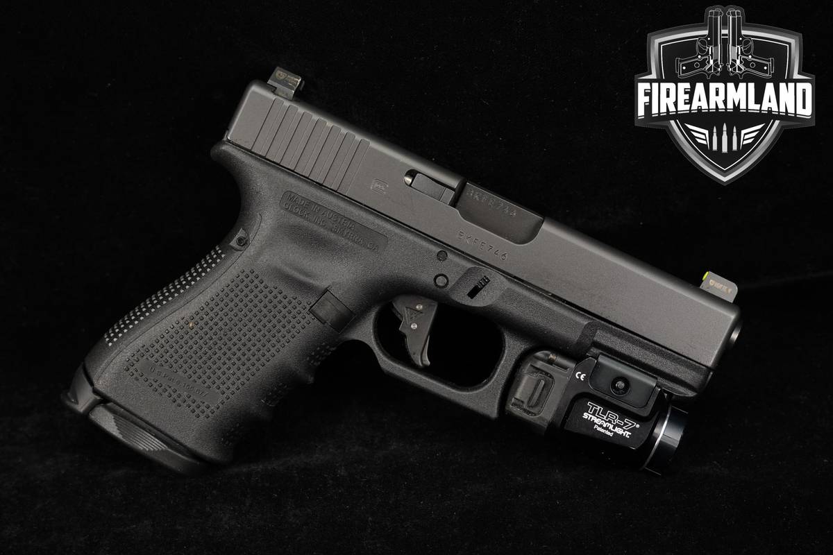 Glock 19 Gen4 9mm 4.02" G19 Gen-4 +4 MAGS & ORIG CASE