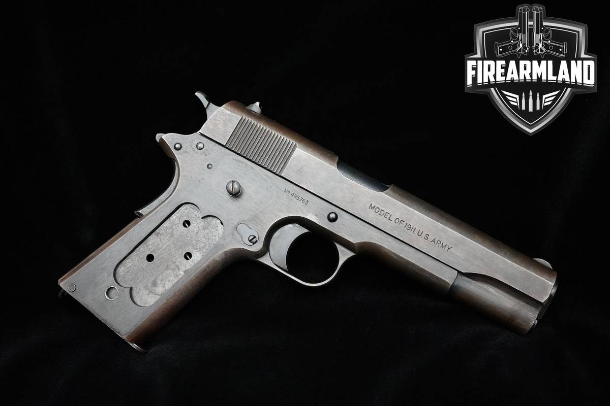 ANTIQUE 1918 C&R Colt Springfield 1911 U.S. Army 45 ACP 5" Blued 1911 Colt