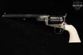 A. Uberti 1851 Navy Conversion Richards-Mason .38 Special / .38 Colt Blued & Color Case-Hardened in Good Condition Image 2