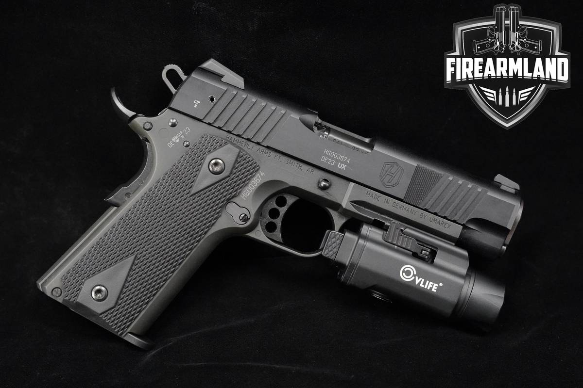Walther Umarex HammerLi Arms Forge H1 22 22LR 1911 Walther +2MAGS, LIGHT