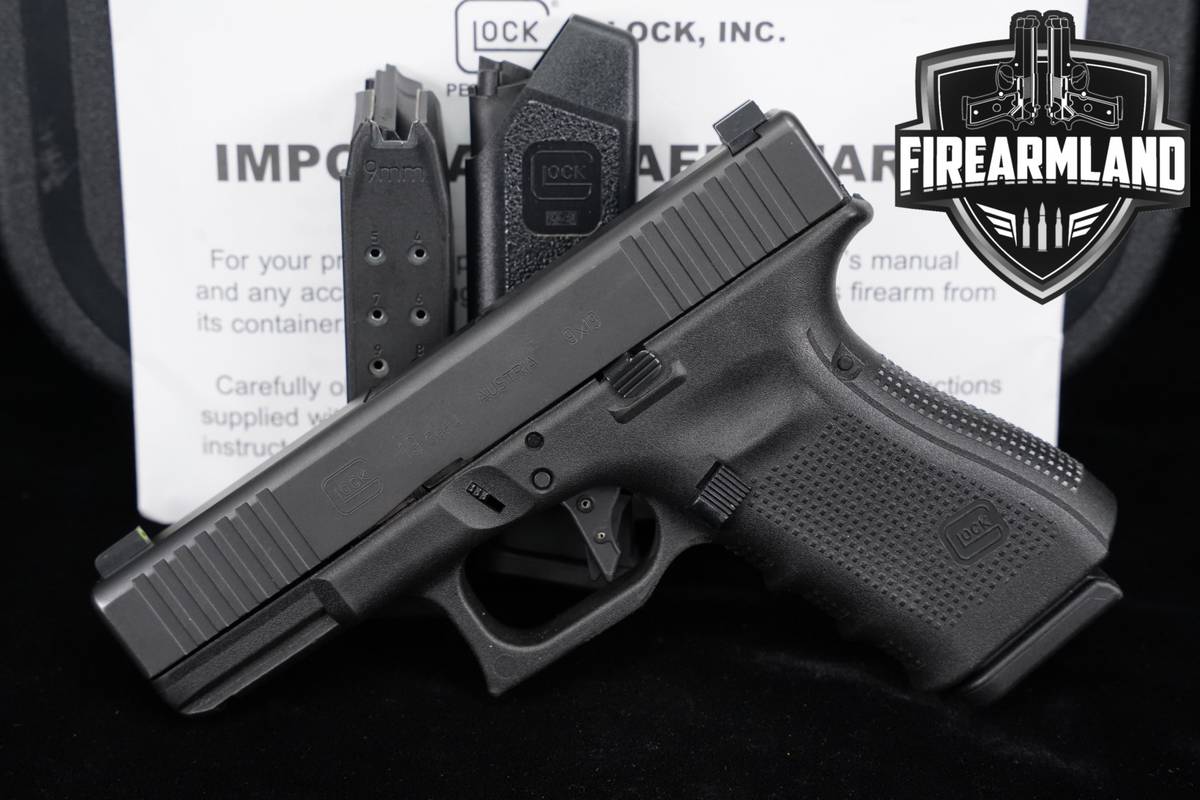 UPGRADES! Glock 19 Gen4 Agency Arms 9mm 3.9" G19 Gen-4 +3 MAGS