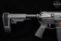 Palmetto State Armory (PSA) PA-15 .300 AAC Blackout (7.62x35mm) Two-Tone Gray & Black in Very Good Condition Image 4
