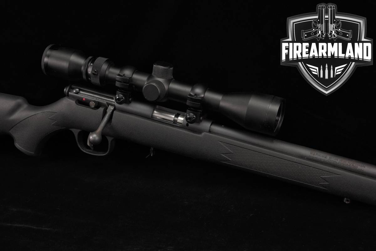 Savage Arms Model 93R17 FV 17 HMR 20.75" Blued & Synthetic +WEAVER SCOPE