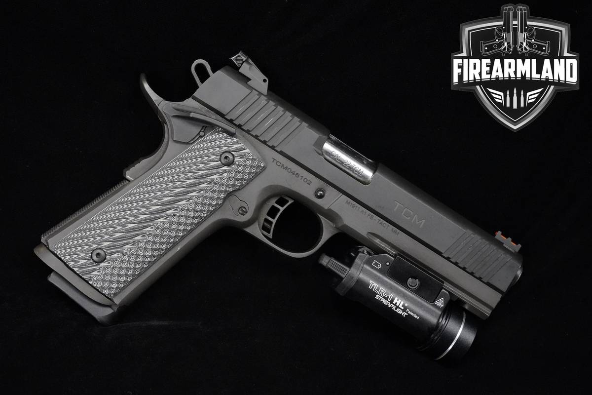 Rock Island Armory TCM Rock Ultra FS Tactical .22 TCM/9mm 5" +LIGHT COMBO