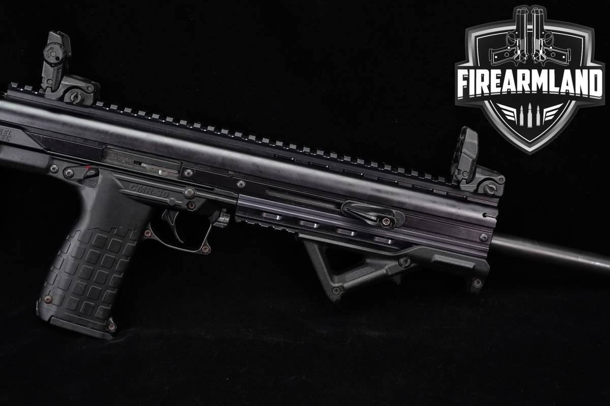 Kel-Tec CMR-30 22 WMR KelTec Threaded, Foregrip, Collapsible Stock
