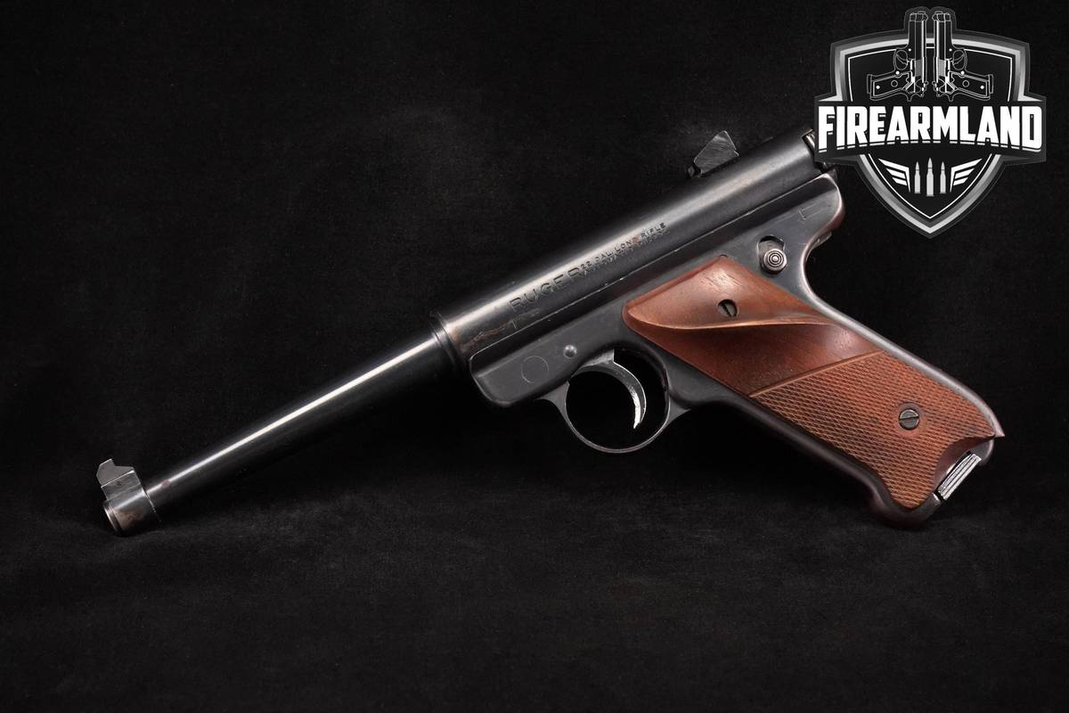 1974 Ruger Standard Automatic Pistol RST-6 22LR 6" Pre-Mark II Blued +3MAGS