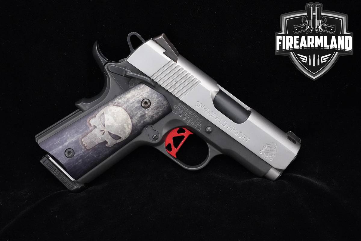PUNISHER Springfield Armory 1911 Micro Compact 45 ACP 3.1" Springfield 1911