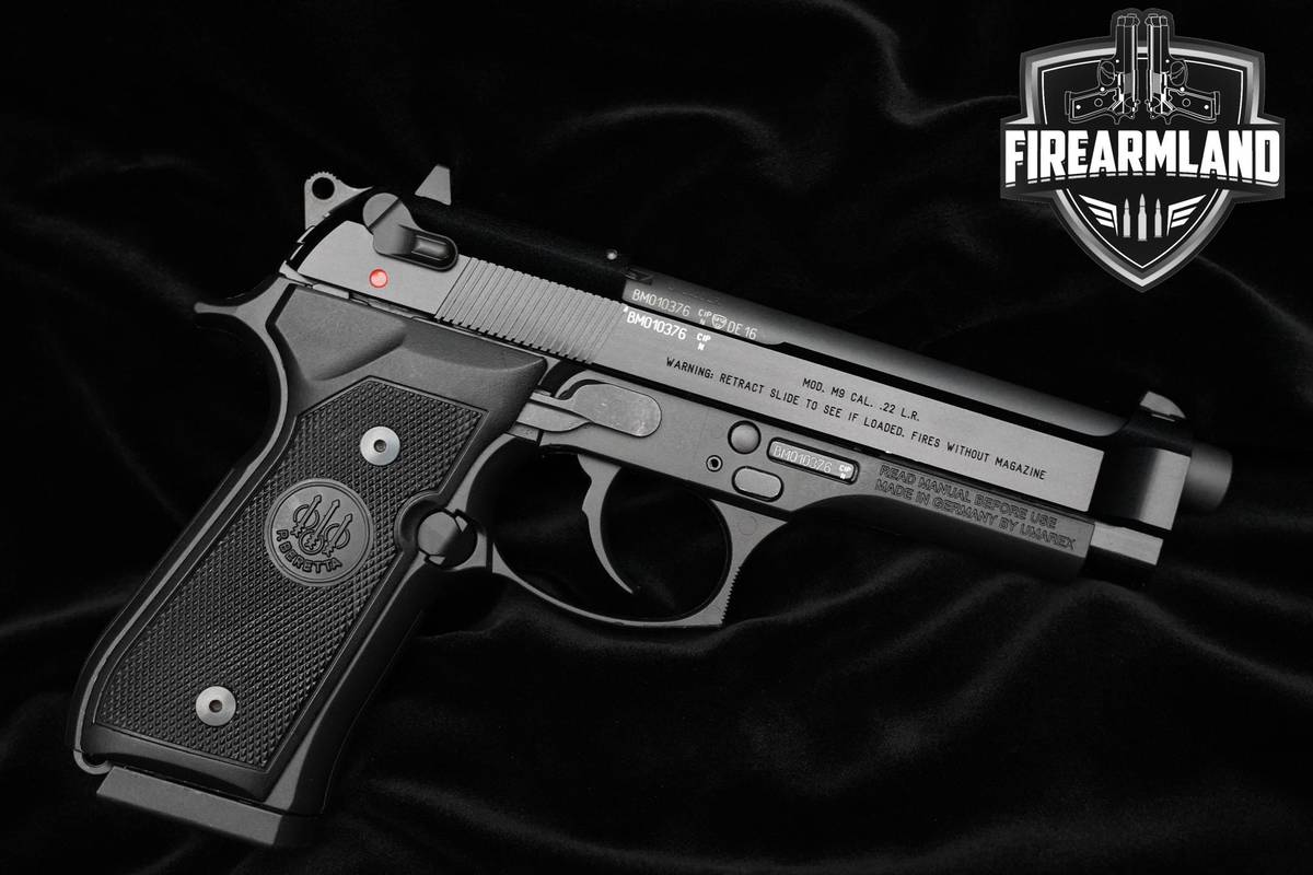 ORIG CASE Beretta M9 22LR Germany 15+1 DA/SA Pistol Beretta 22-LR M9 4MAGS