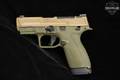 Smith & Wesson (S&W) M&P Shield X Thumb Safety 9mm Luger Two-Tone FDE & OD Green in Excellent Condition Image 5