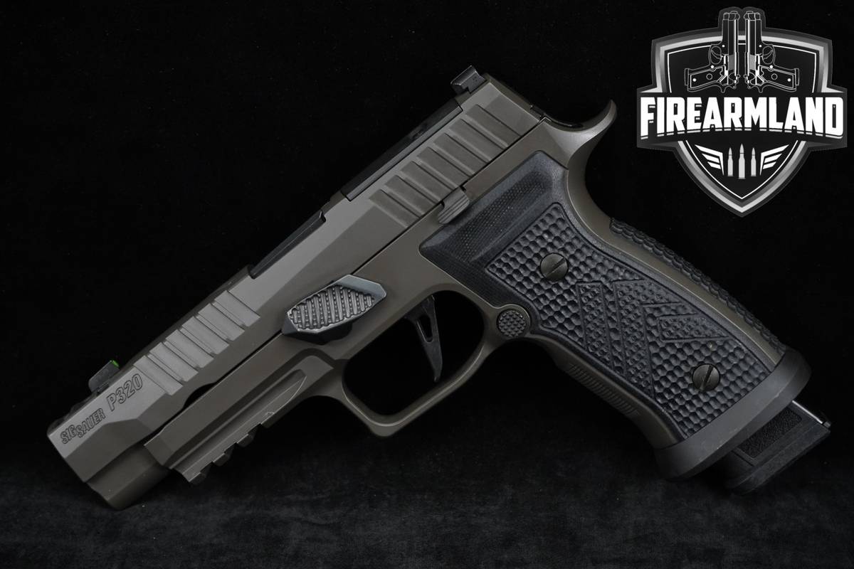 Sig Sauer P320 AXG Legion 9mm 3.9" P-320 +6 MAGS & ORIG CASE