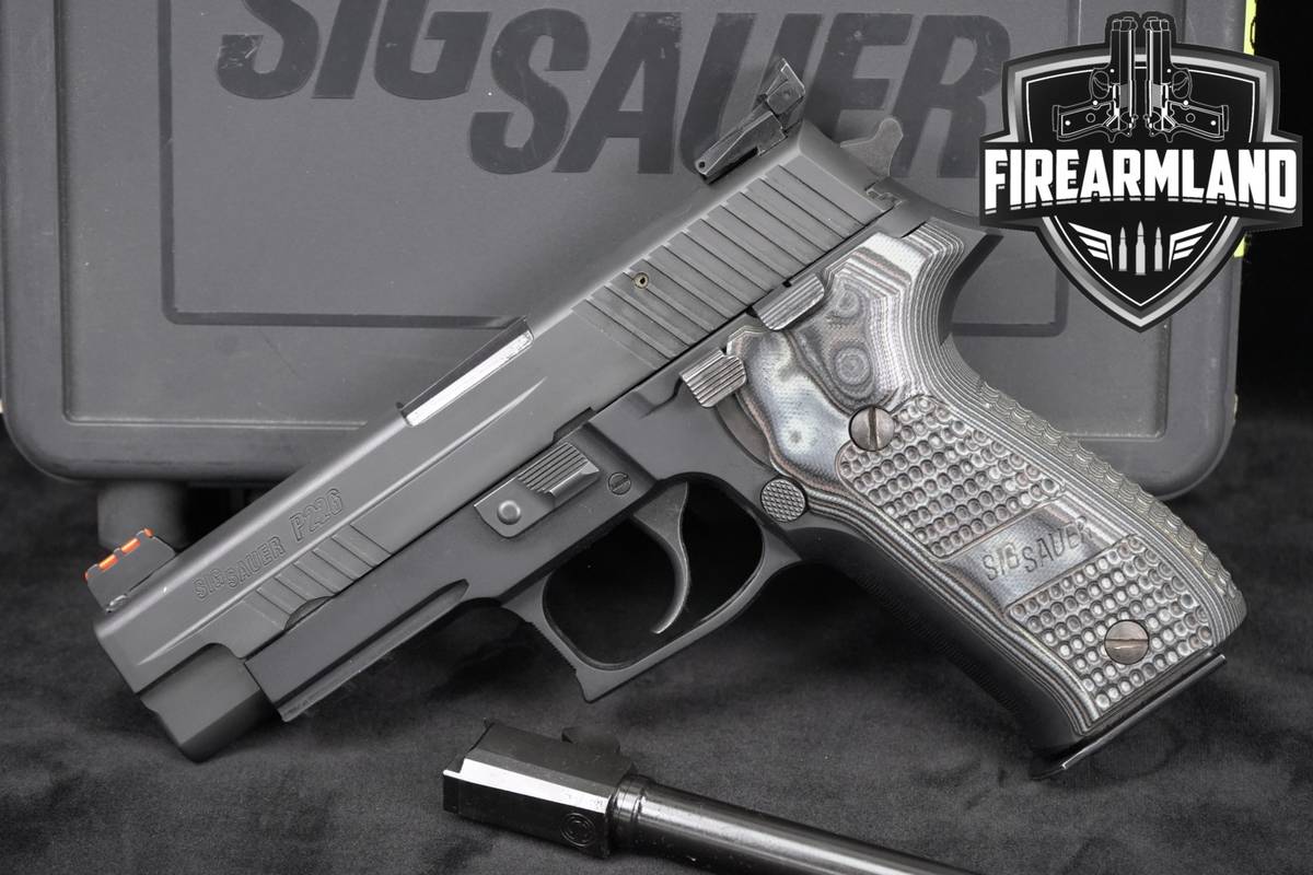 Sig Sauer P226 Extreme 9mm 4.4" P-226 +SILENCERCO BARREL & ORIG CASE