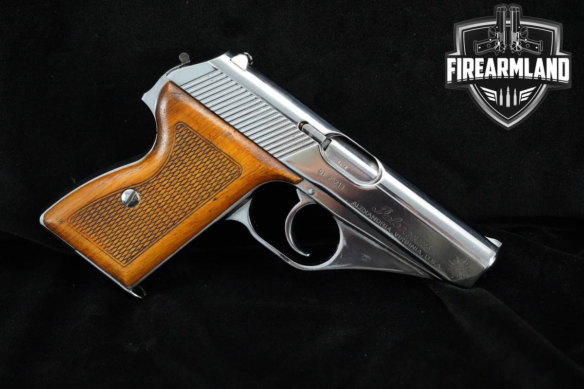 Mauser HSc Nickel 380 ACP 3.4" Nickel Finish Mauser +2 MAGS & HOLSTER
